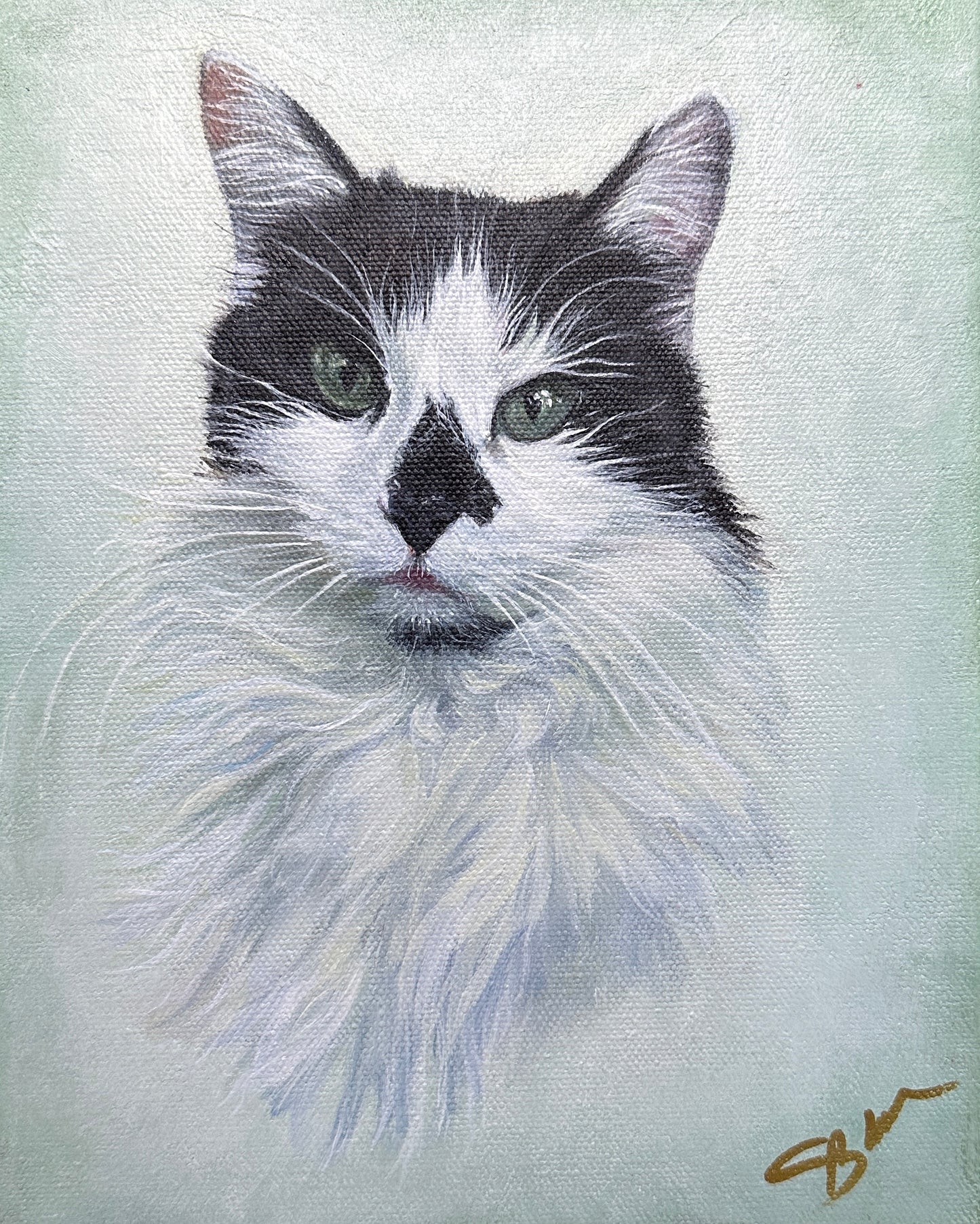 Hand-painted acrylic painting commission will be one of the best presents you have ever been given!