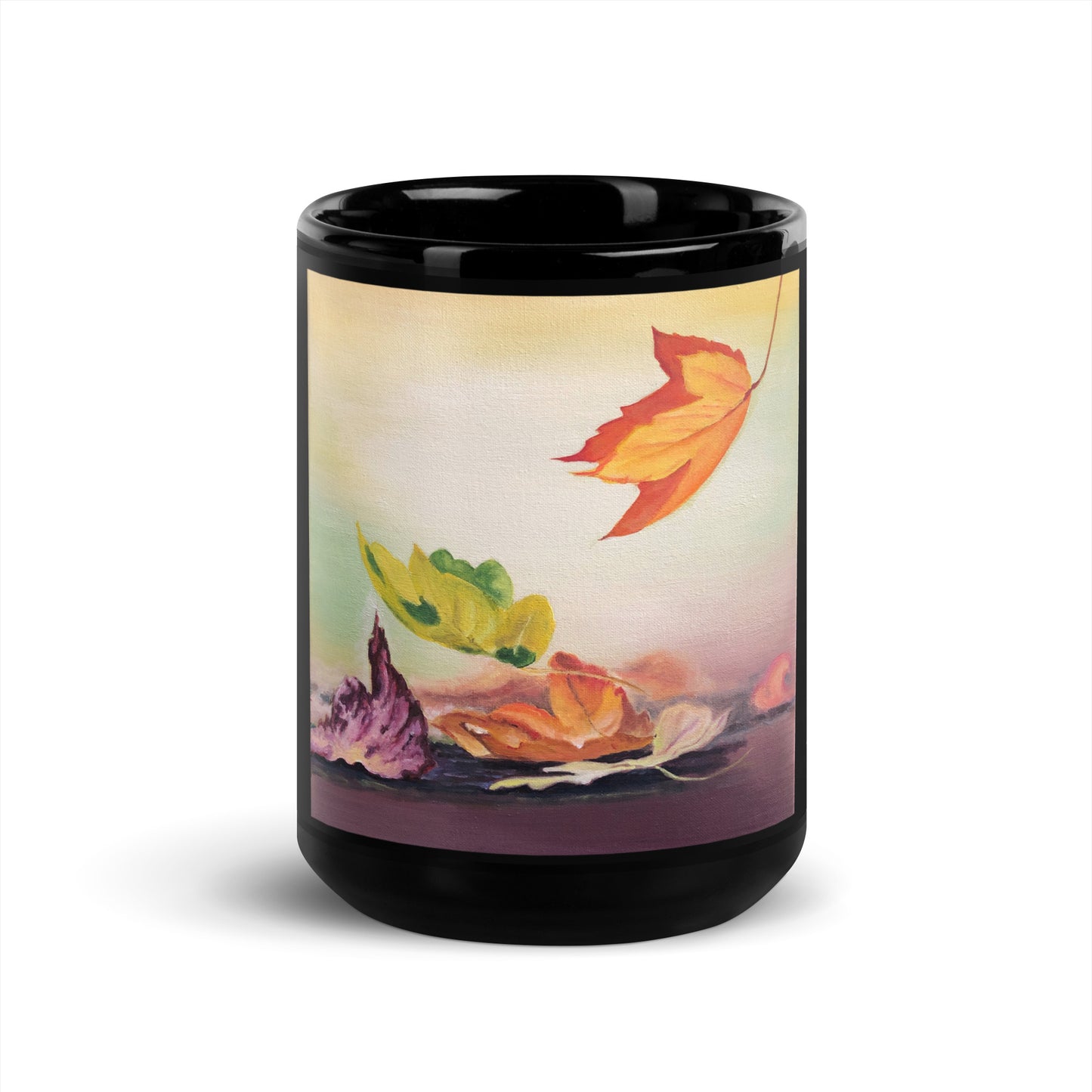 Black Glossy Mug Fall Collection