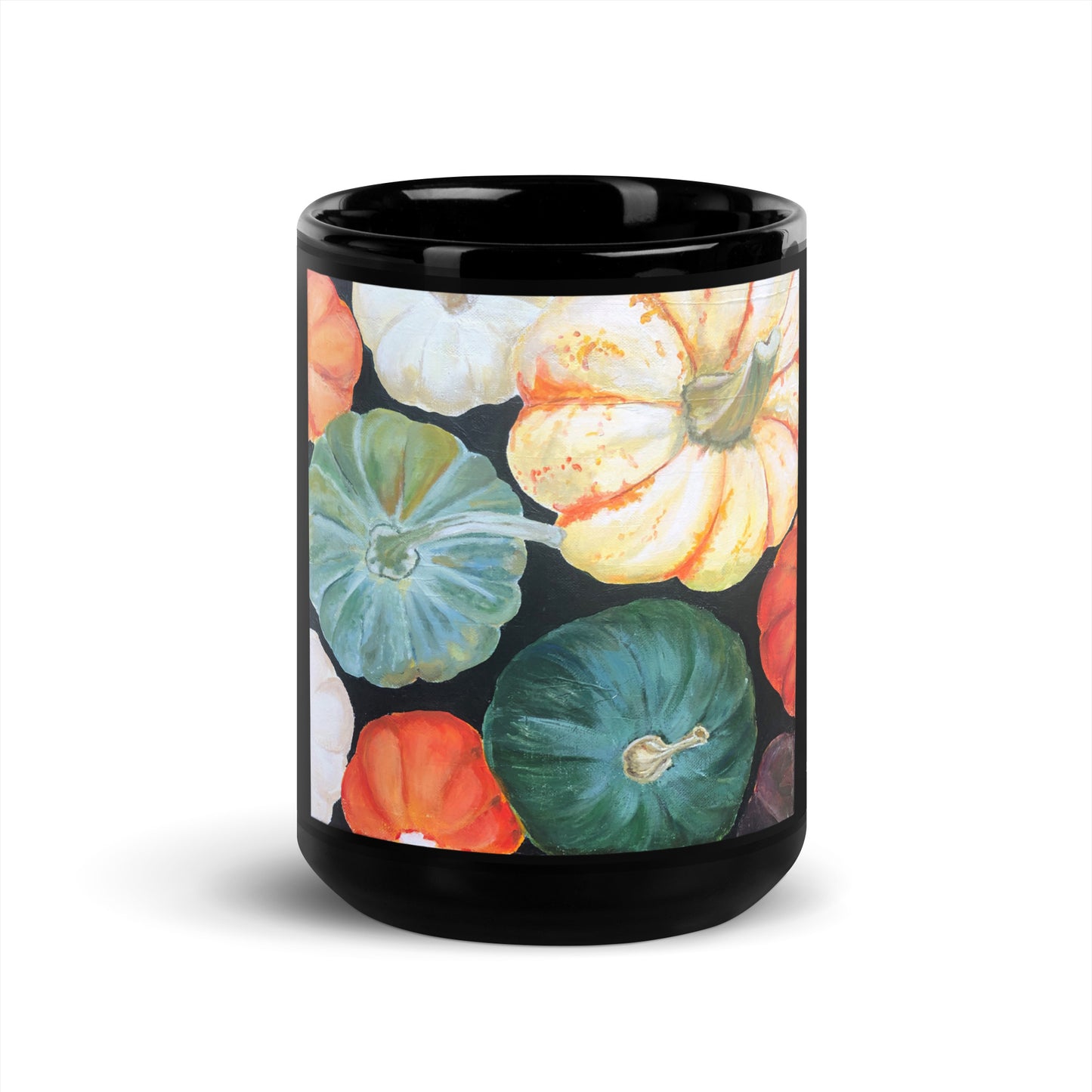 Black Glossy Mug Fall Collection