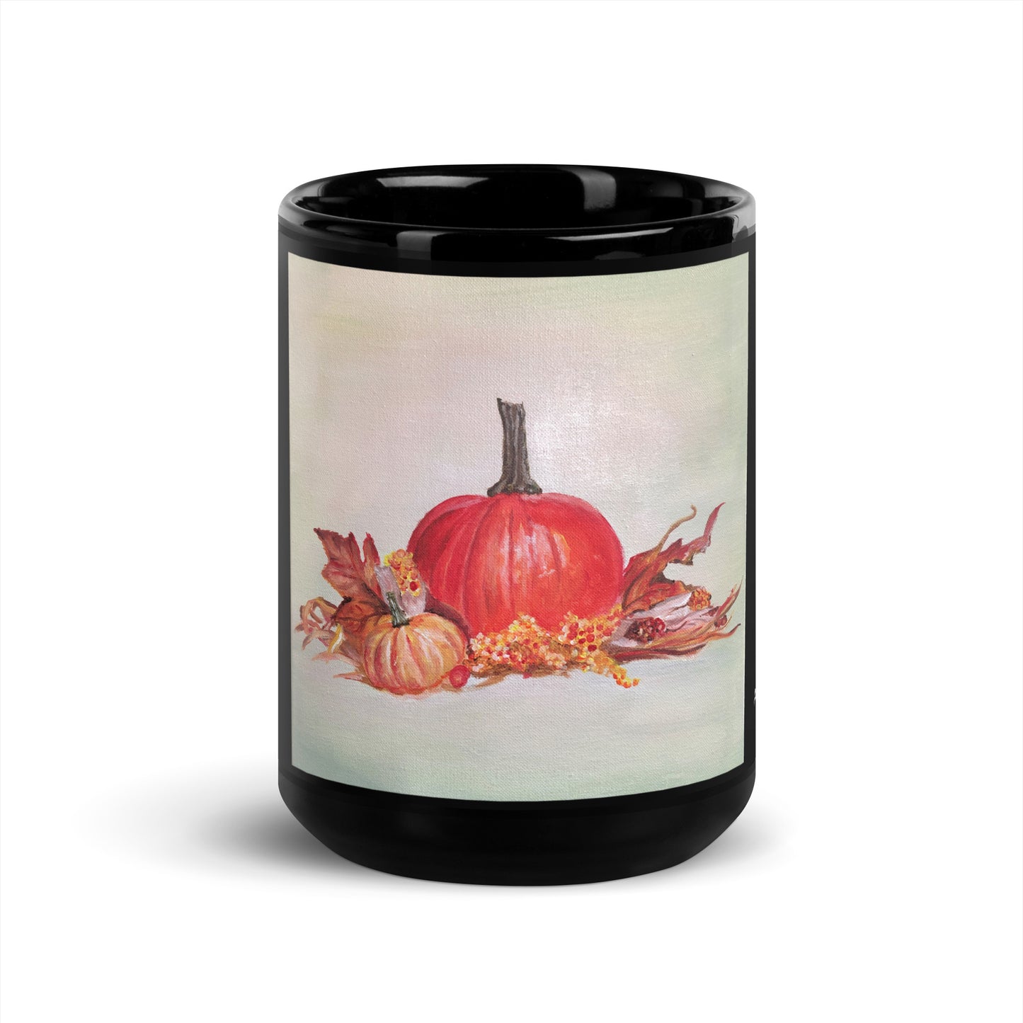 Black Glossy Mug Fall Collection