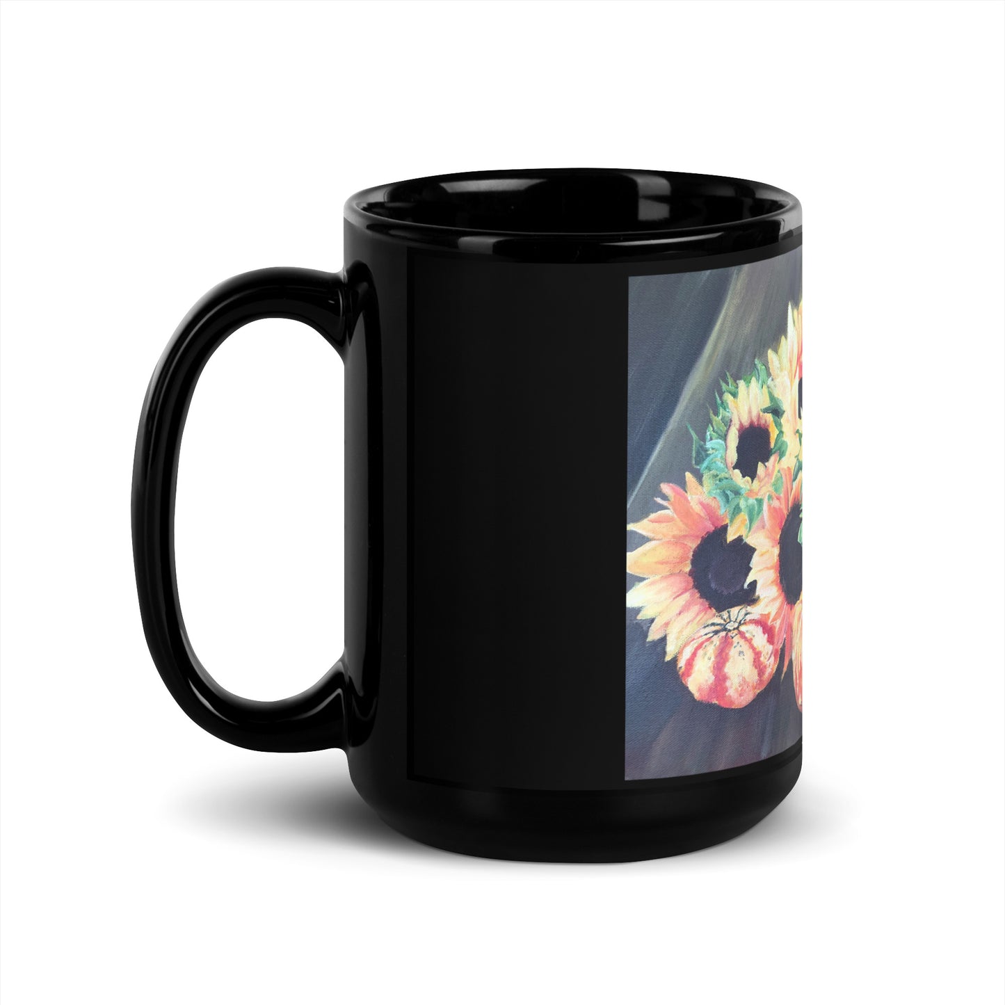 Black Glossy Mug Fall Collection