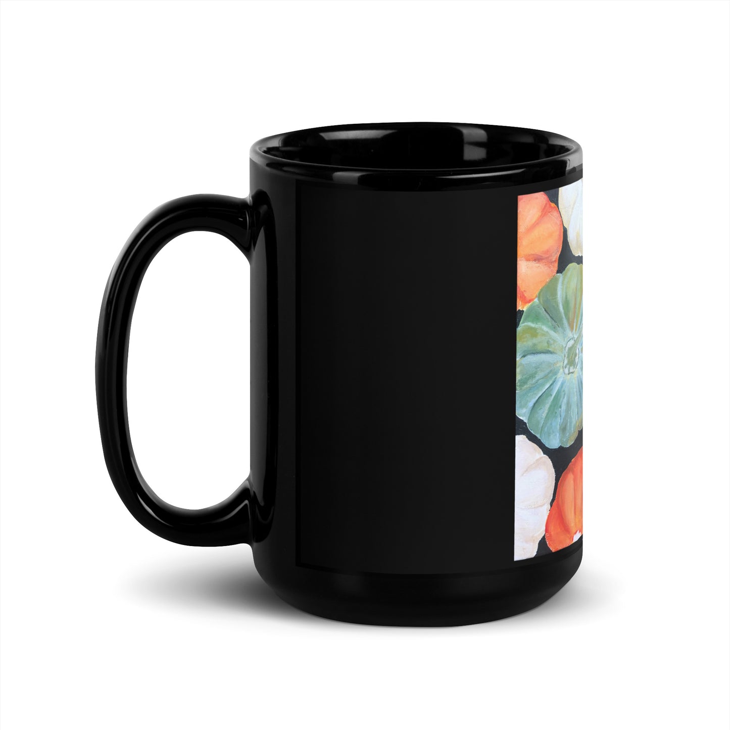Black Glossy Mug Fall Collection