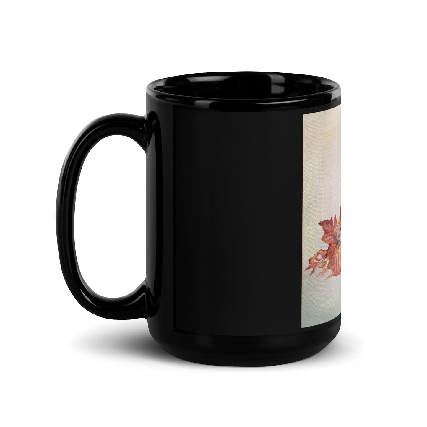 Black Glossy Mug Fall Collection