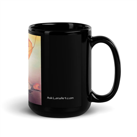 Black Glossy Mug Fall Collection