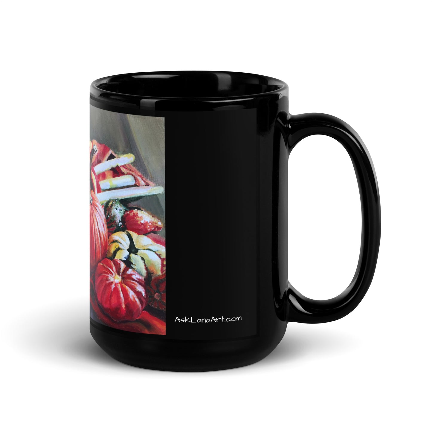 Black Glossy Mug Fall Collection