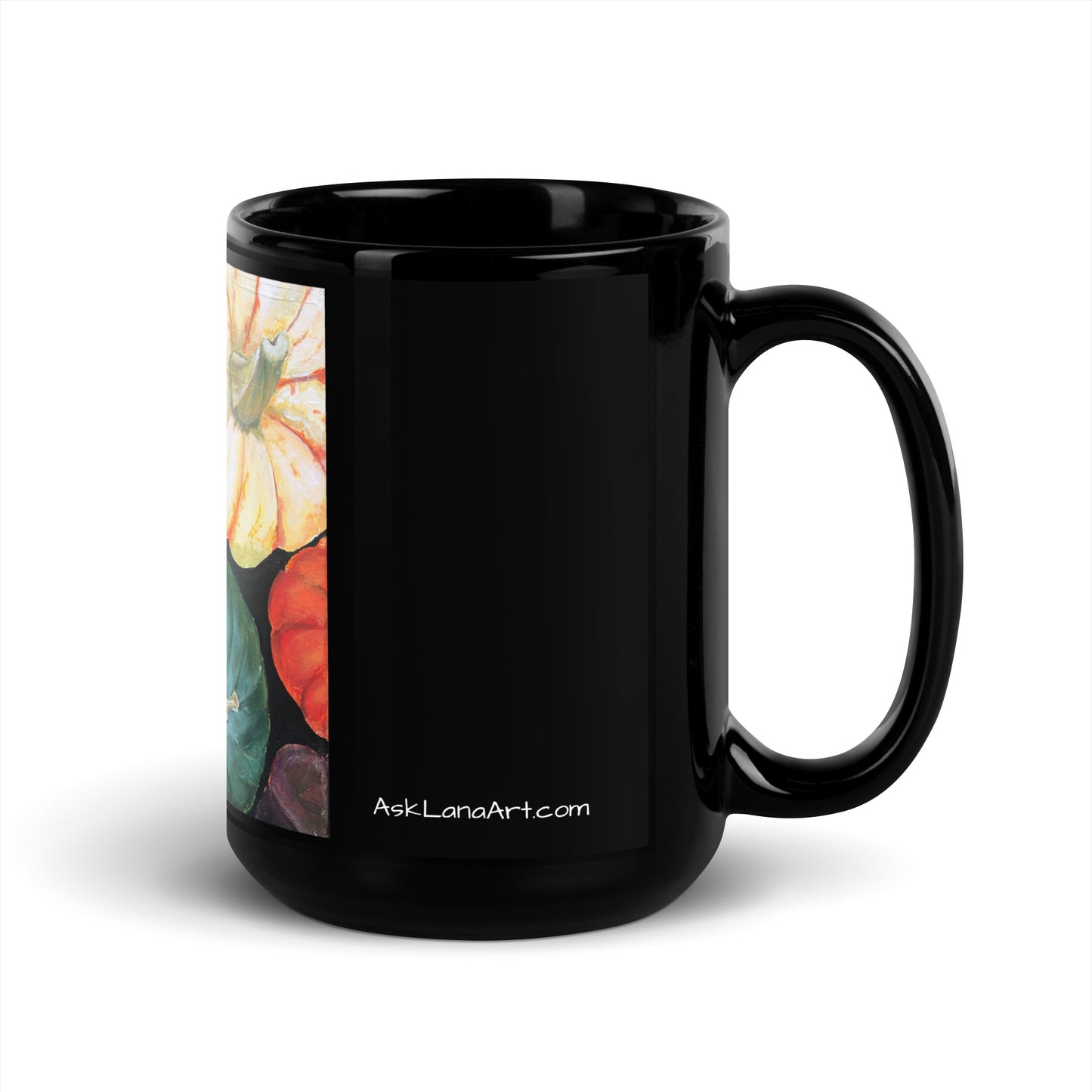 Black Glossy Mug Fall Collection