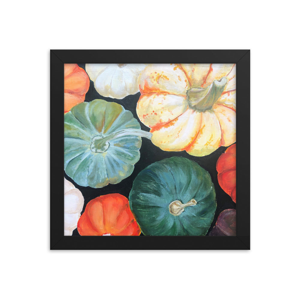 Framed poster Pumpkin Festival