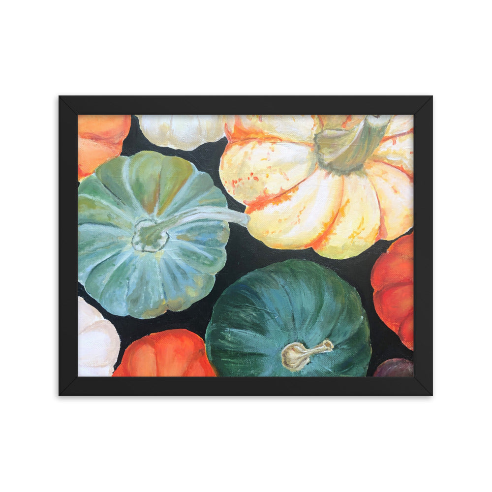 Framed poster Pumpkin Festival