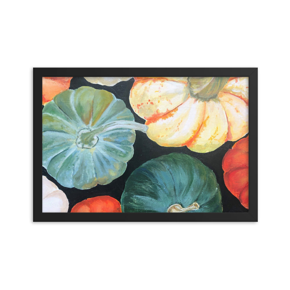 Framed poster Pumpkin Festival