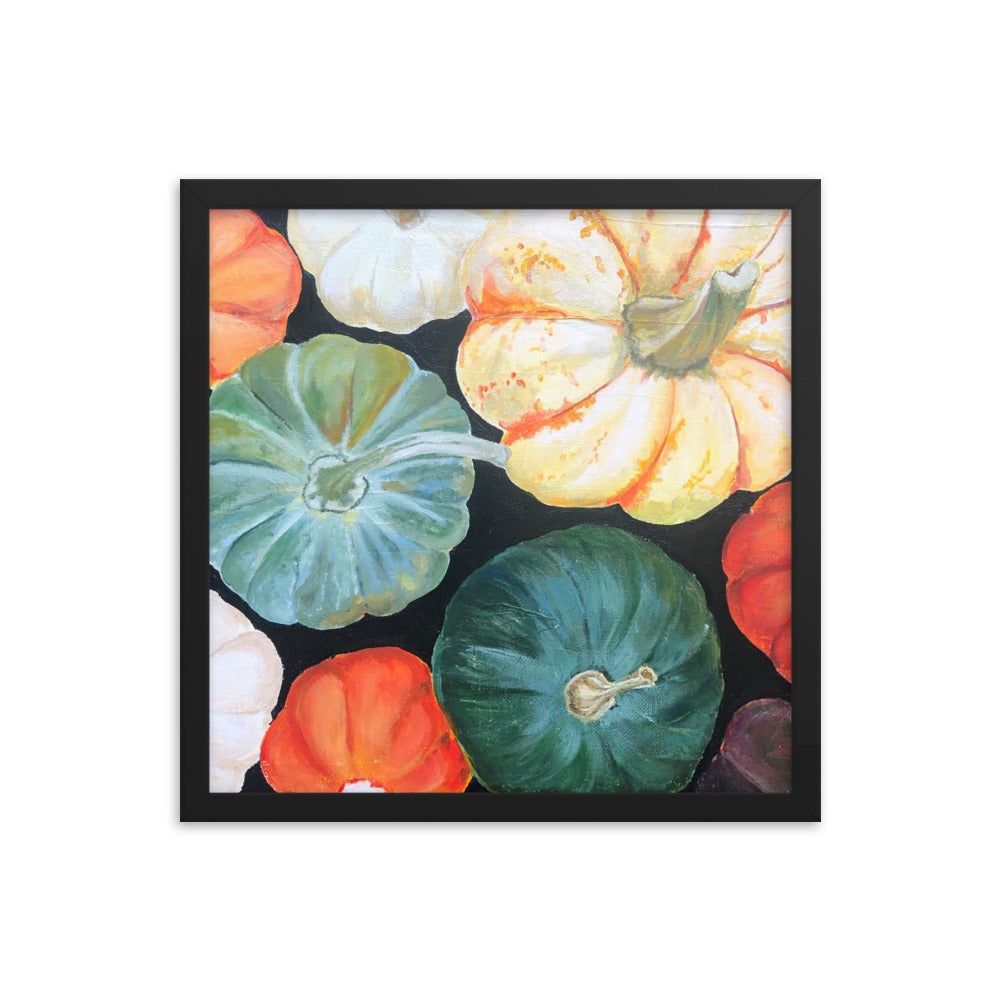 Framed poster Pumpkin Festival