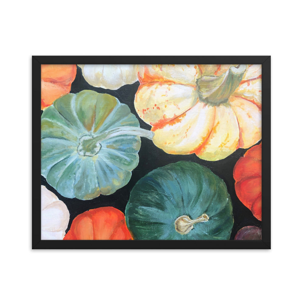 Framed poster Pumpkin Festival