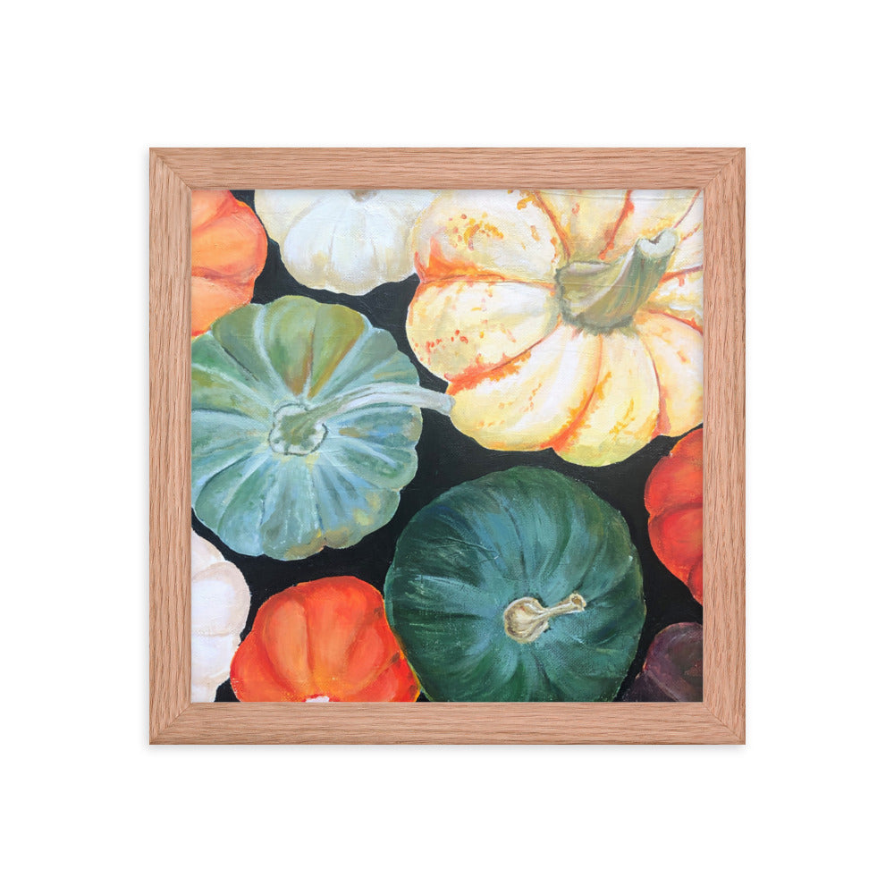 Framed poster Pumpkin Festival