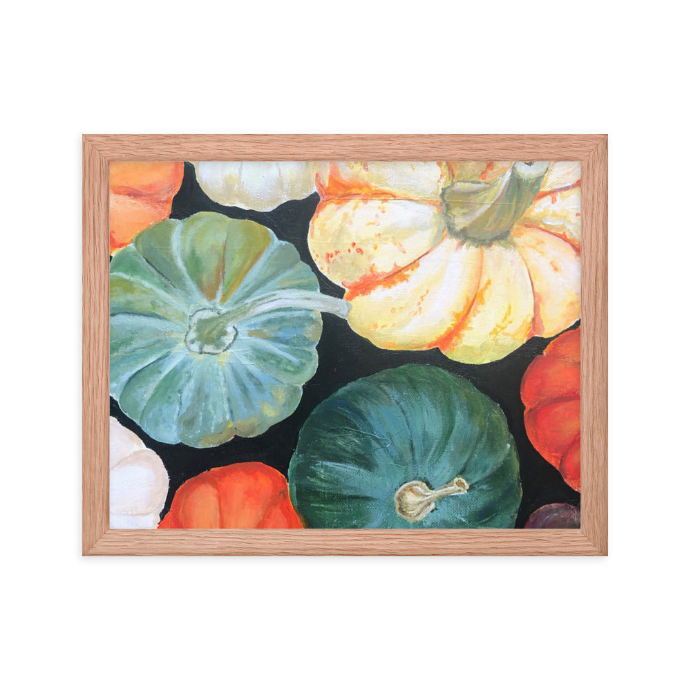 Framed poster Pumpkin Festival