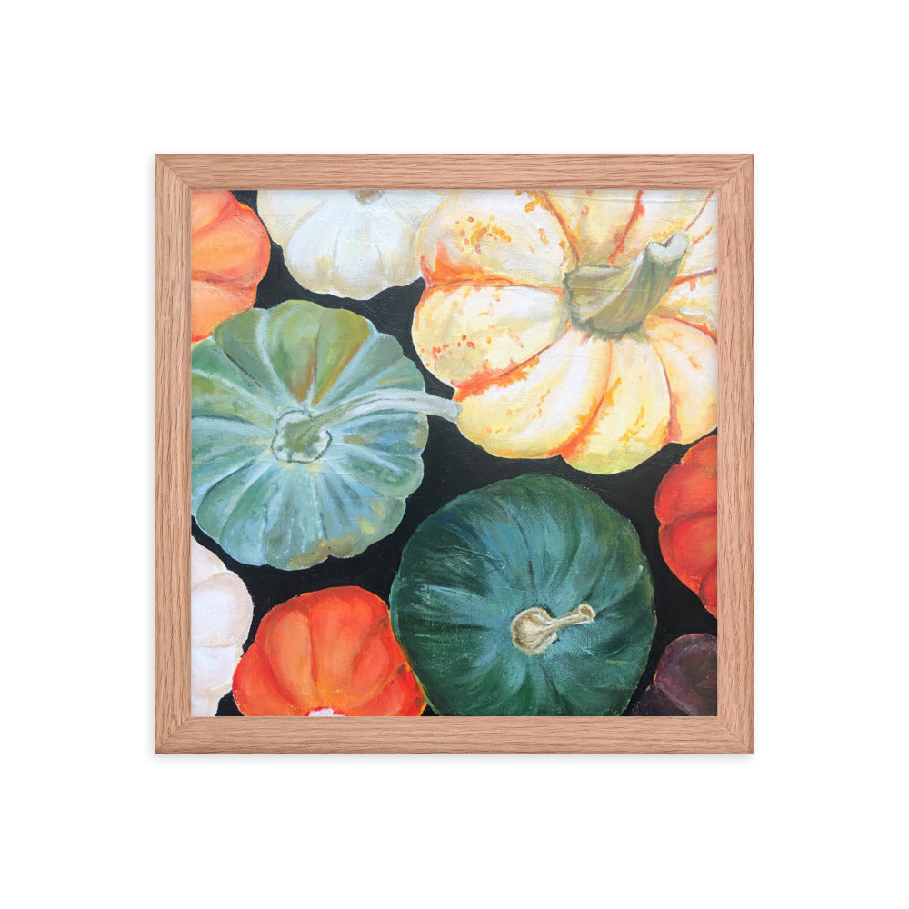 Framed poster Pumpkin Festival