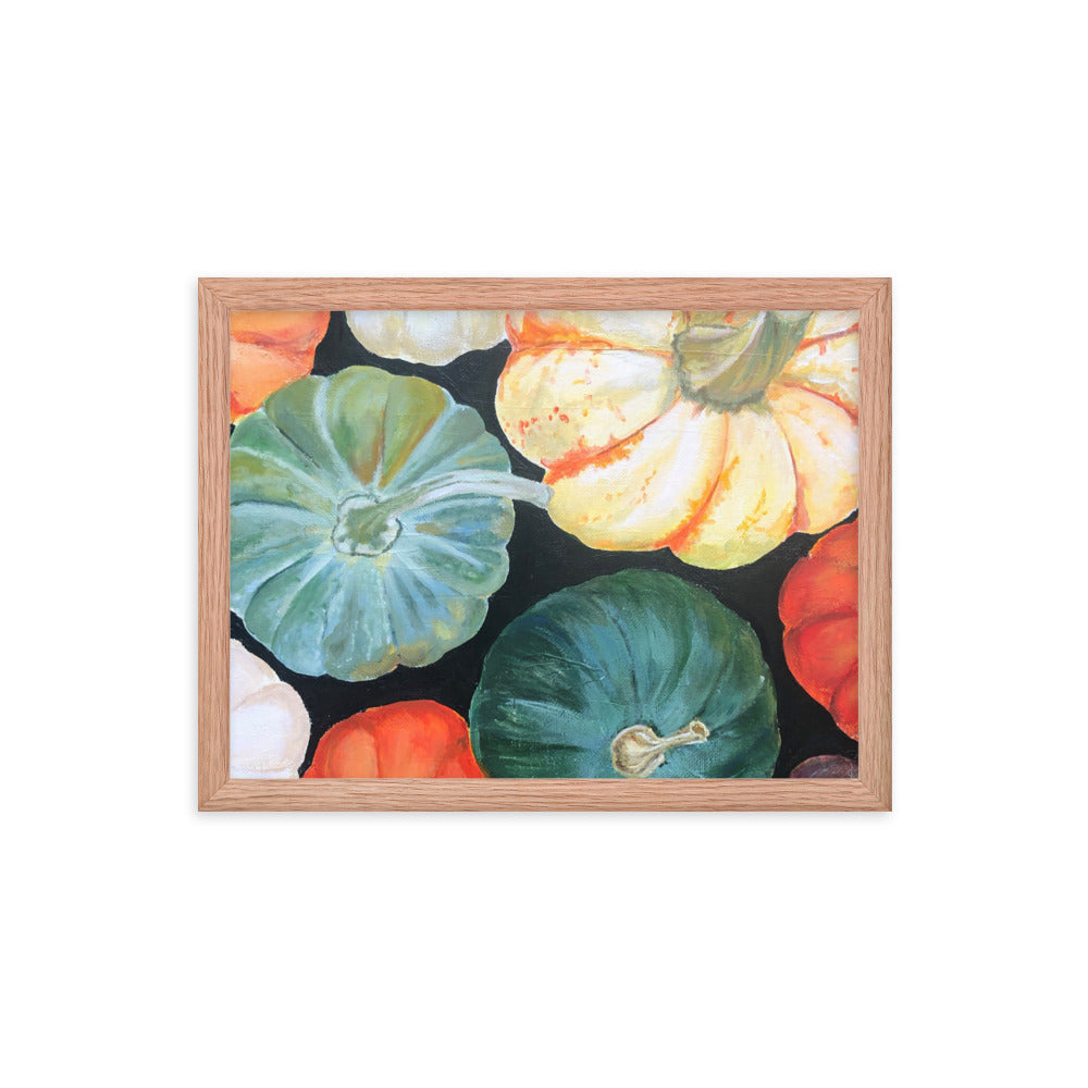 Framed poster Pumpkin Festival