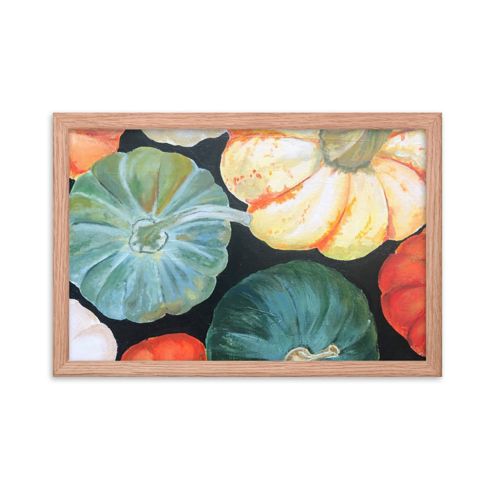 Framed poster Pumpkin Festival