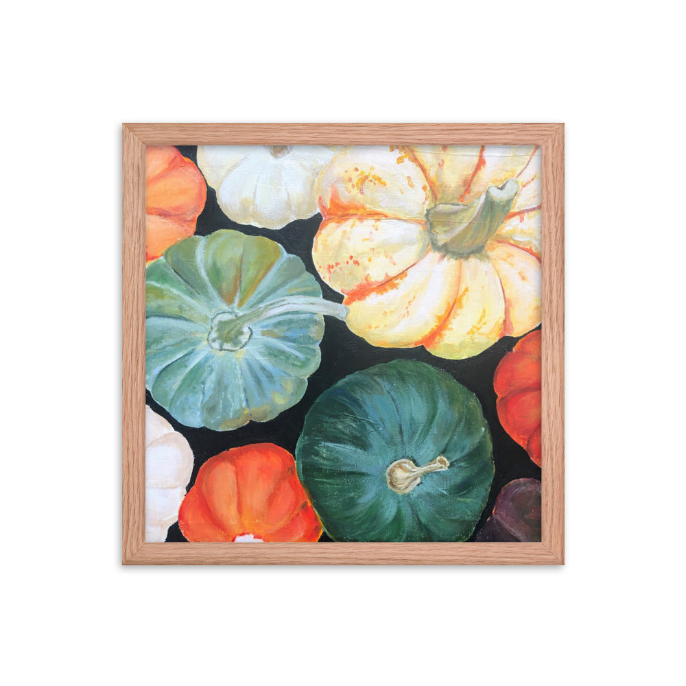 Framed poster Pumpkin Festival