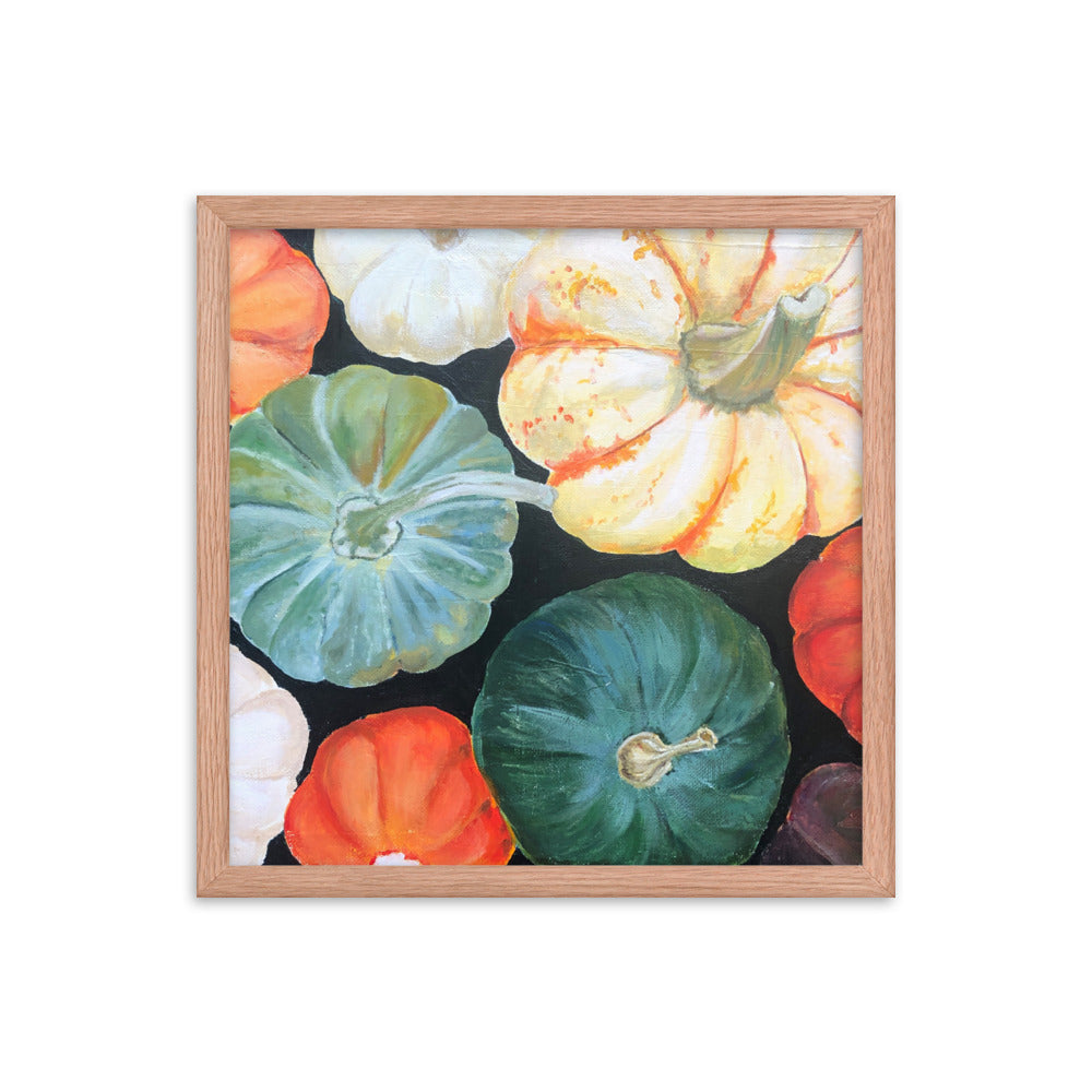 Framed poster Pumpkin Festival