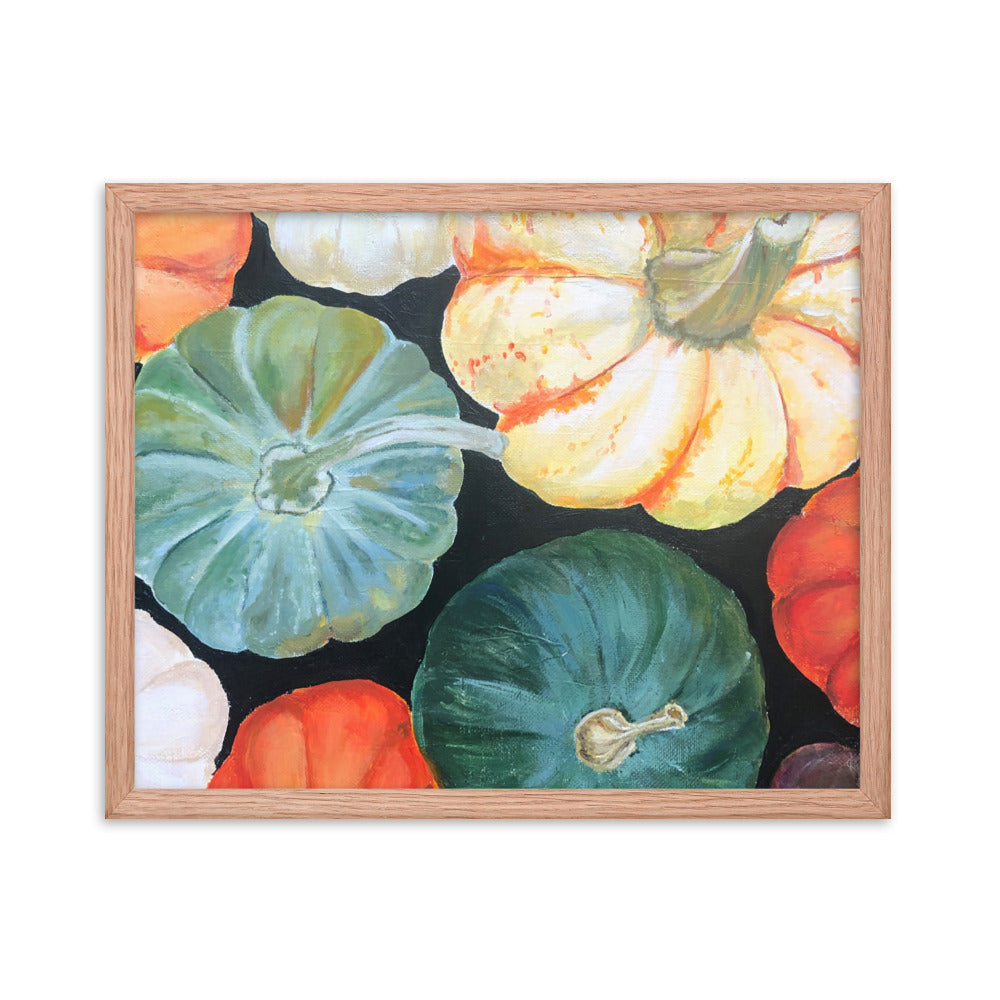 Framed poster Pumpkin Festival