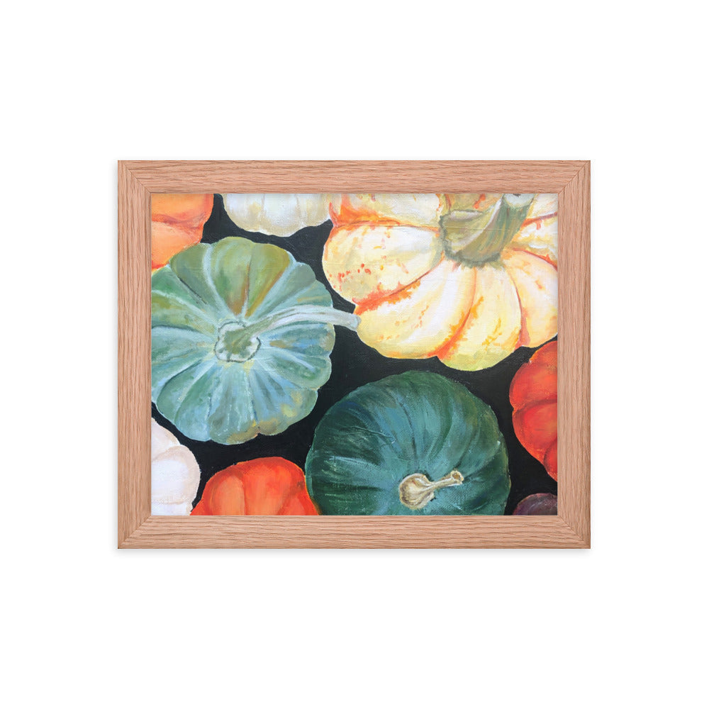 Framed poster Pumpkin Festival