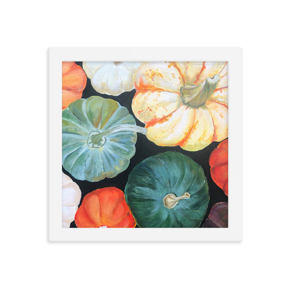 Framed poster Pumpkin Festival