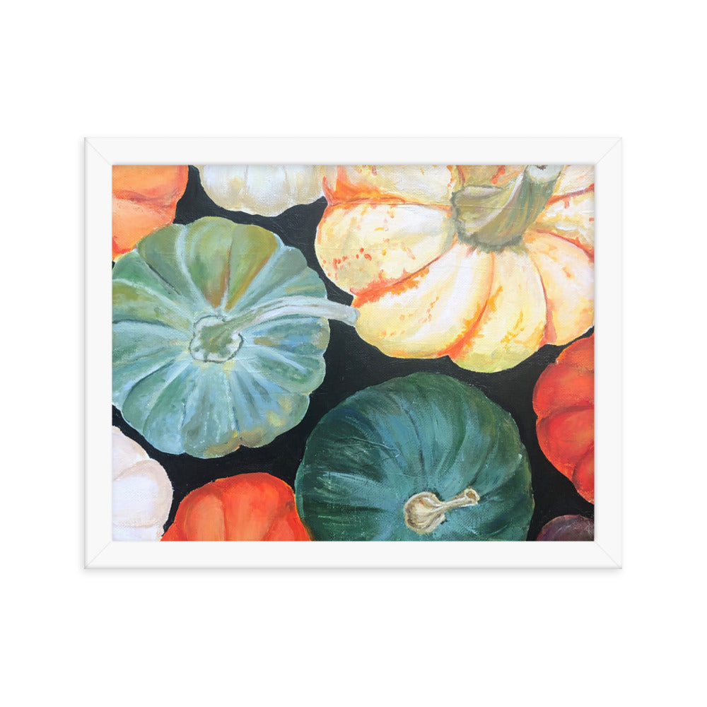 Framed poster Pumpkin Festival