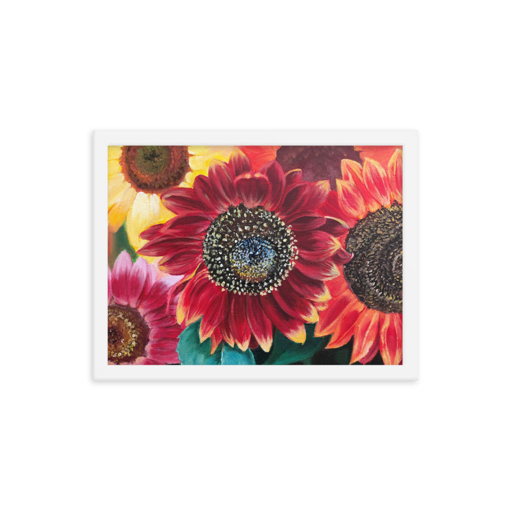 Framed poster Sunflower