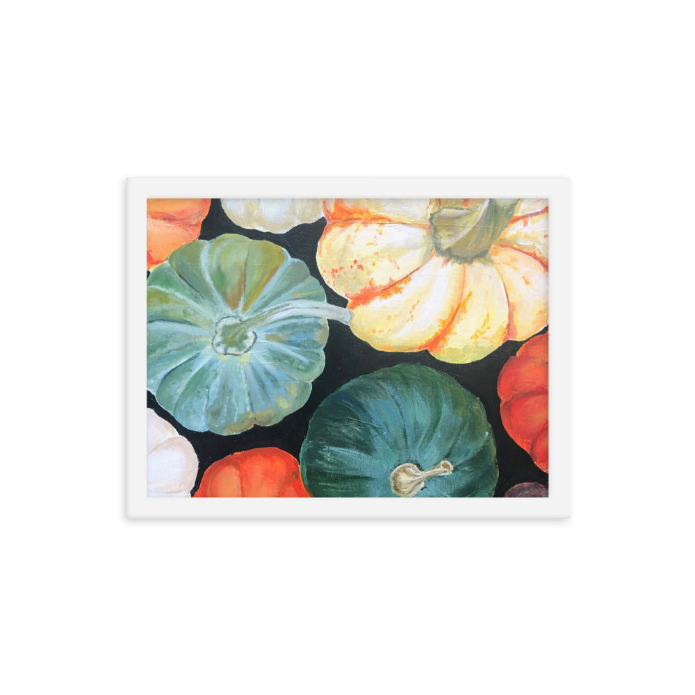 Framed poster Pumpkin Festival