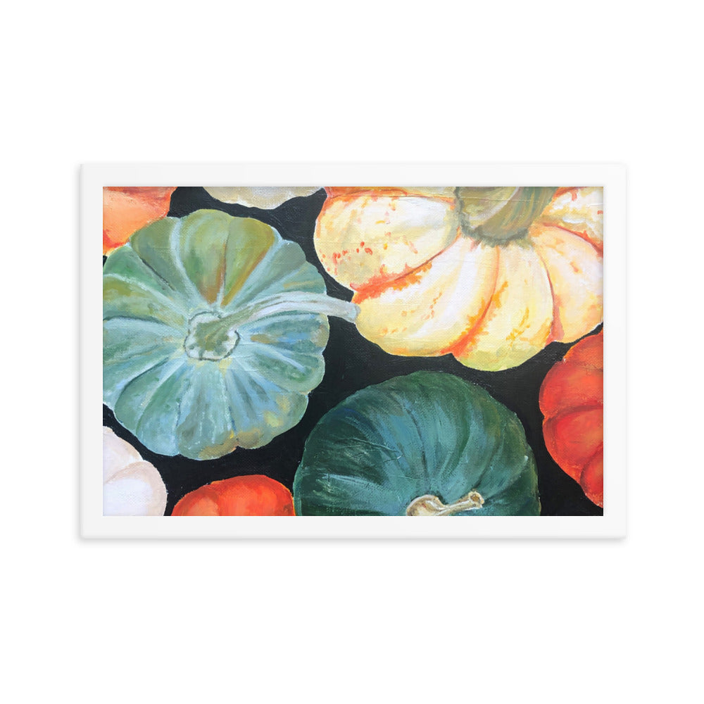 Framed poster Pumpkin Festival