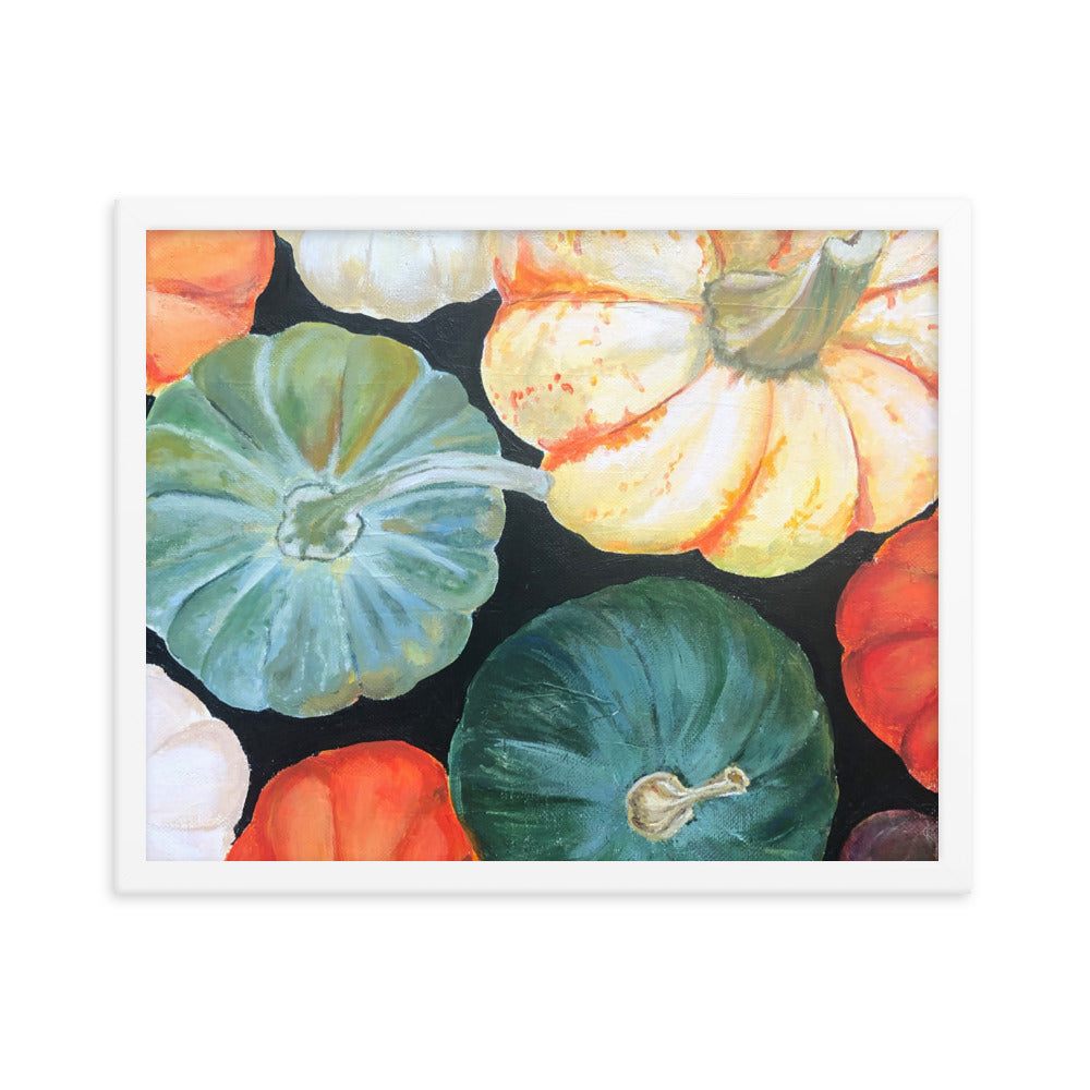 Framed poster Pumpkin Festival