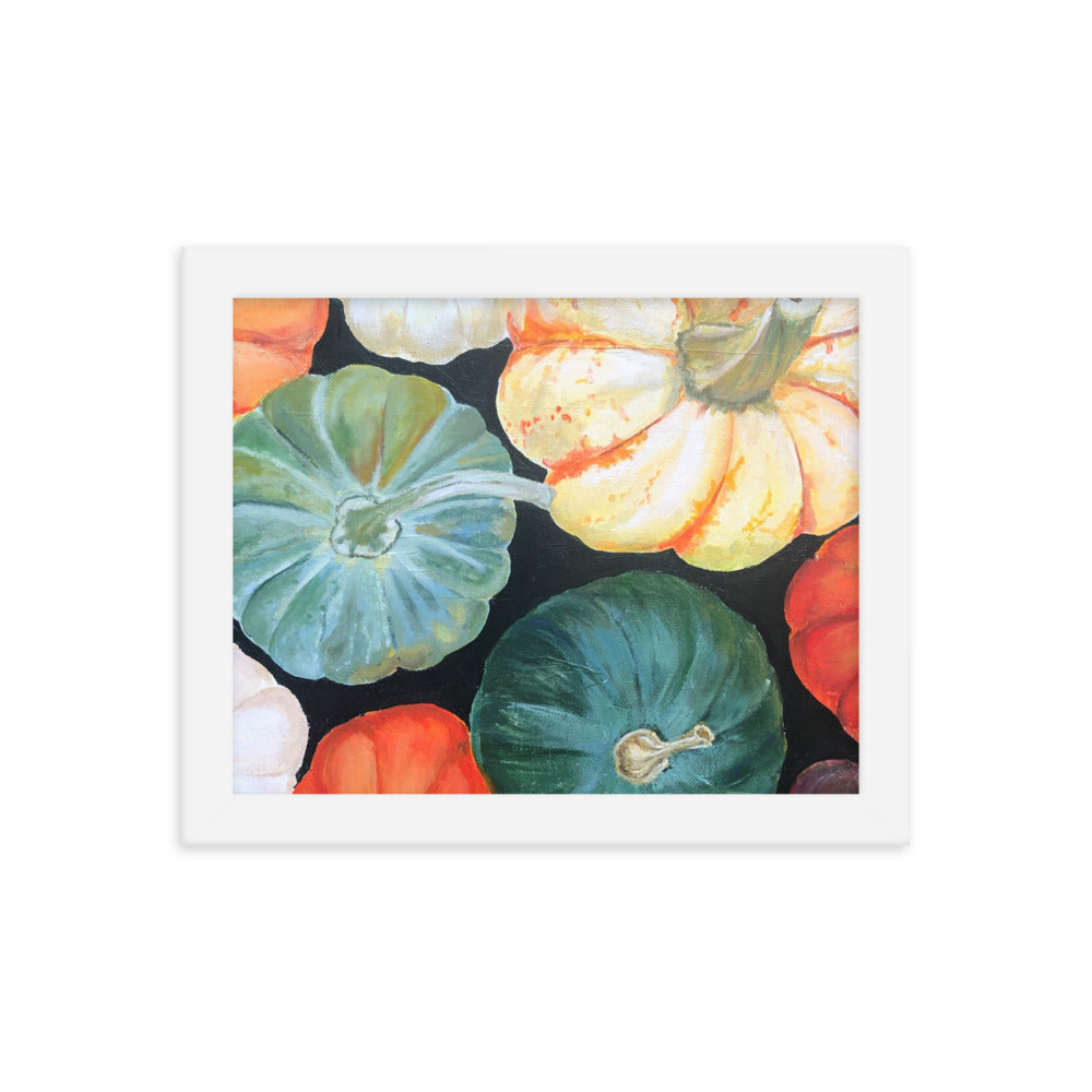 Framed poster Pumpkin Festival