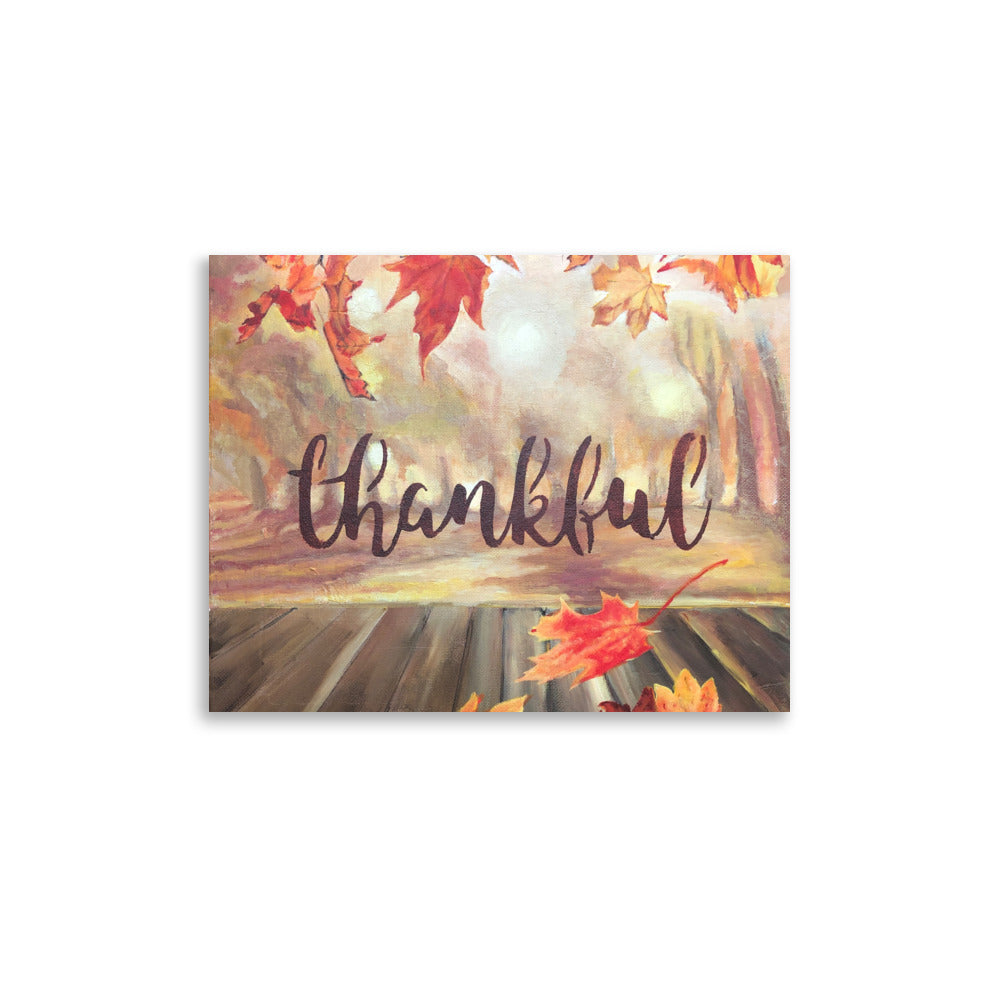 Poster Thankful