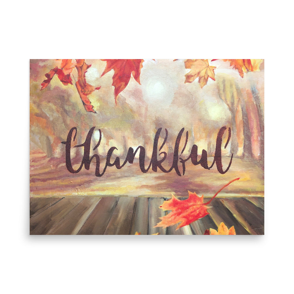Poster Thankful