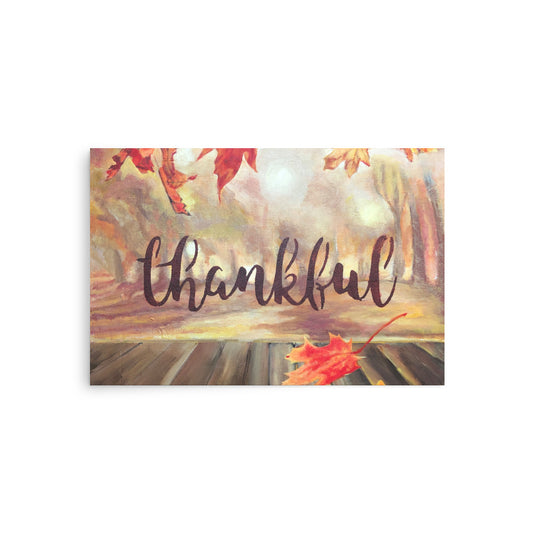 Poster Thankful
