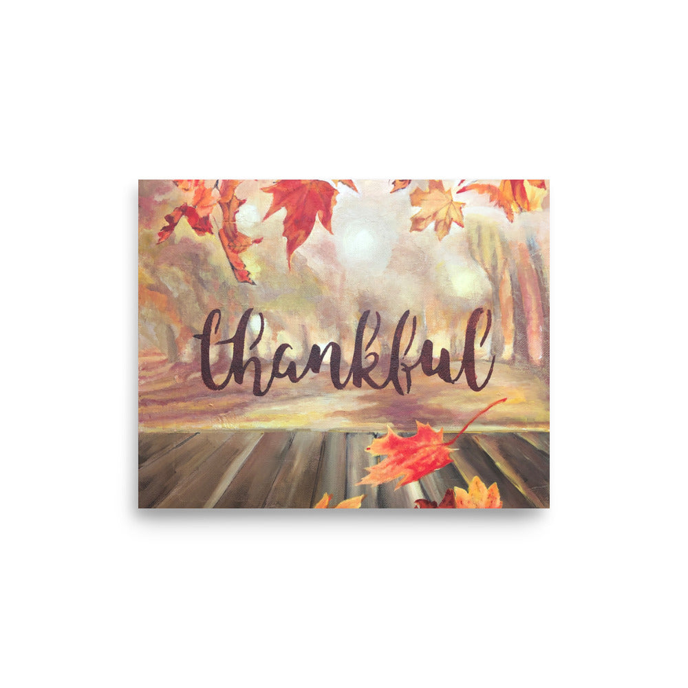 Poster Thankful