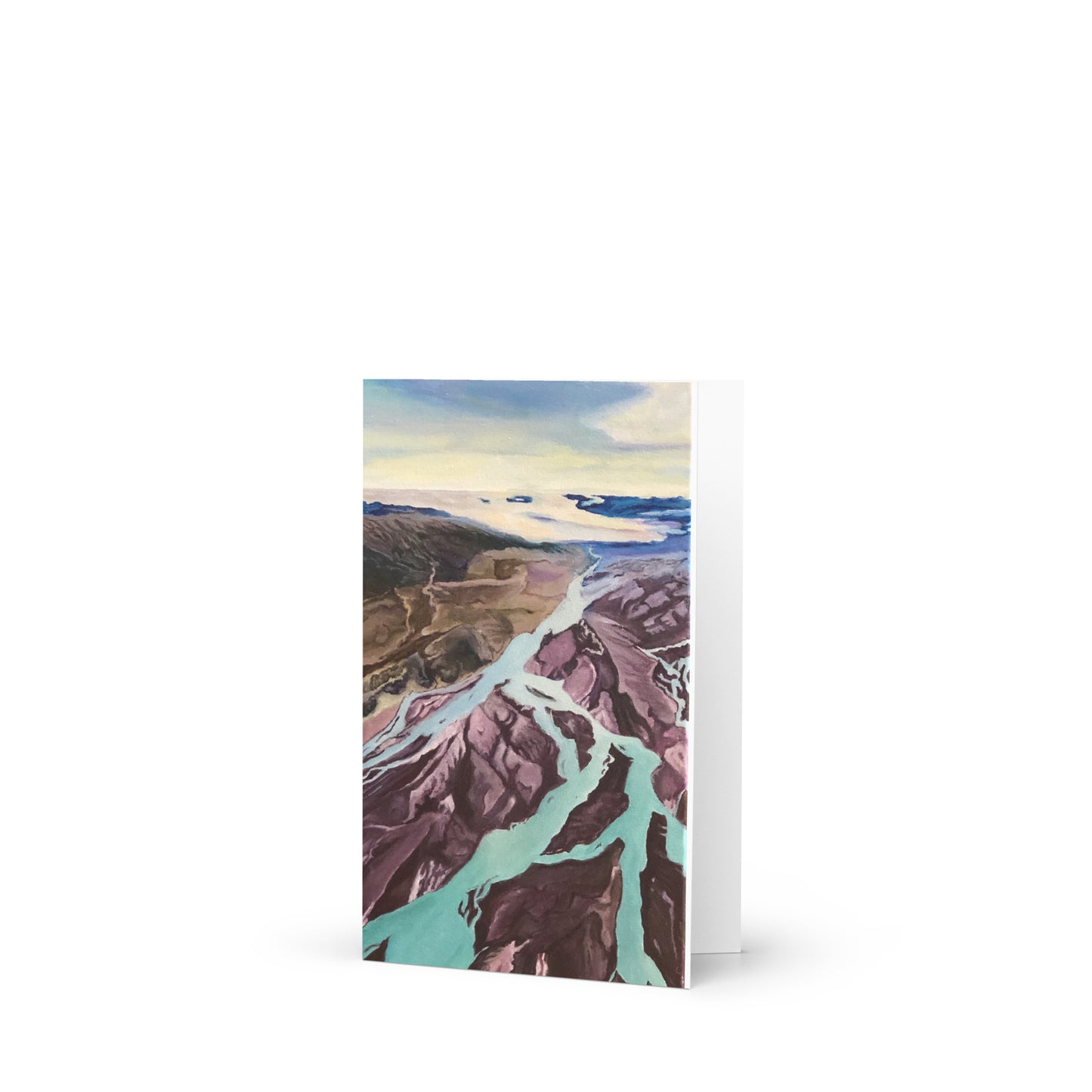 Greeting cards Floodplains nature in Art