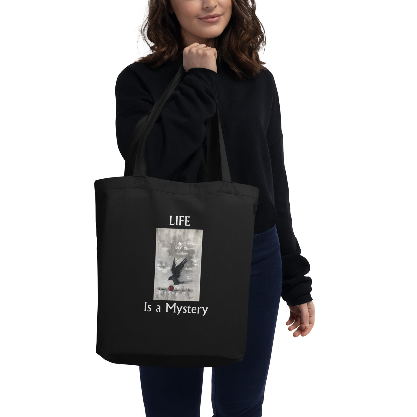 Eco Tote Bag Raven Mystery