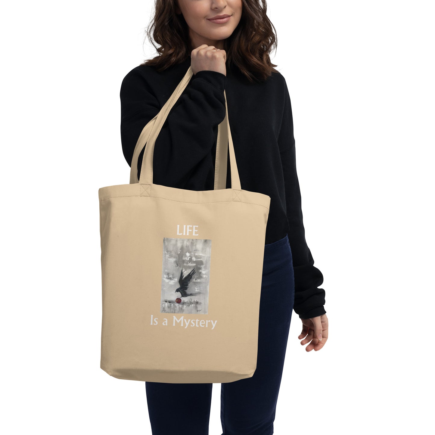 Eco Tote Bag Raven Mystery